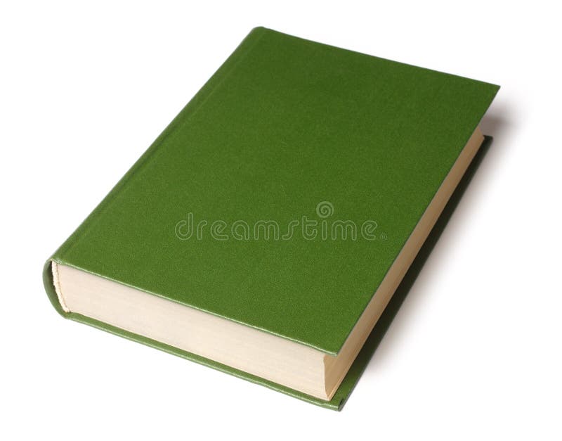 Einzelnes Grünbuch stockfotos Einzelnes Grünbuch stockfotos