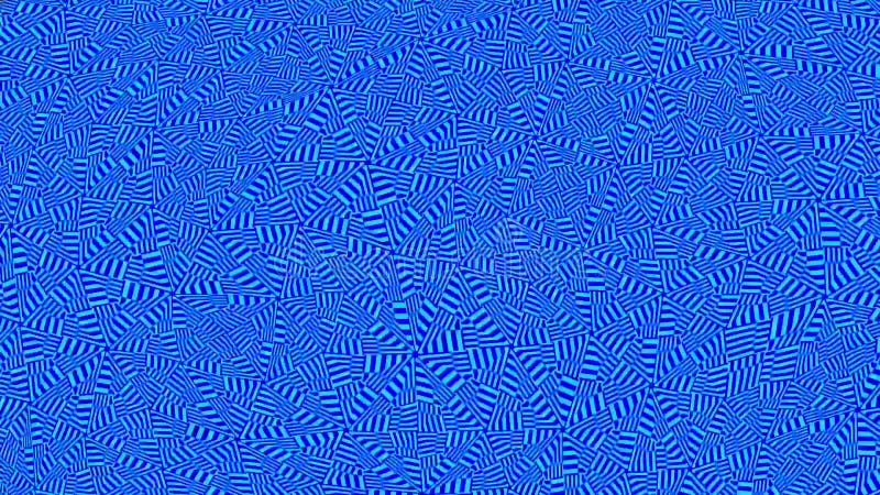 Einzigartiges Kaleidoskop-farbiges Design mit Mosaik. vektor abbildung