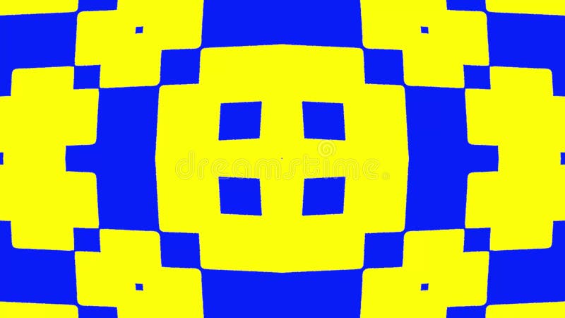 Einzigartiges Kaleidoskop-farbiges Design mit Mosaik. vektor abbildung