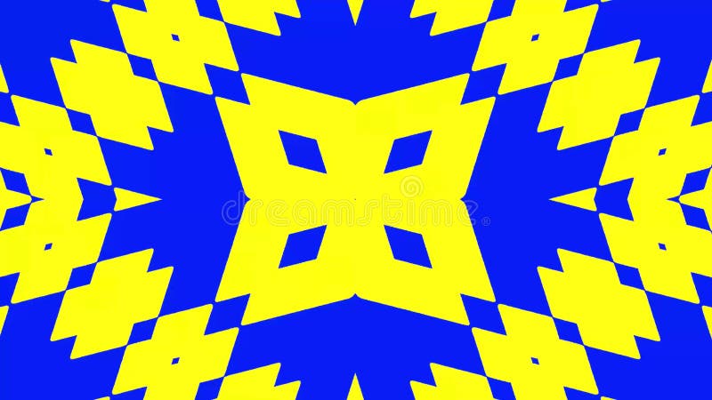 Einzigartiges Kaleidoskop-farbiges Design mit Mosaik. vektor abbildung