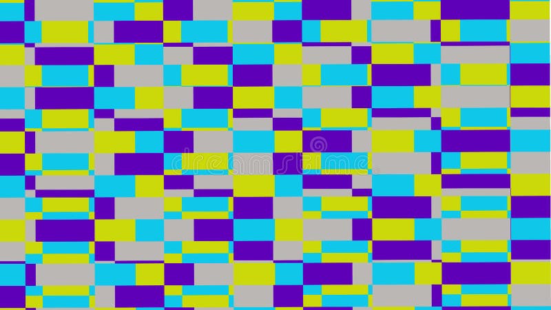 Einzigartiges Kaleidoskop-farbiges Design mit Mosaik. stock abbildung