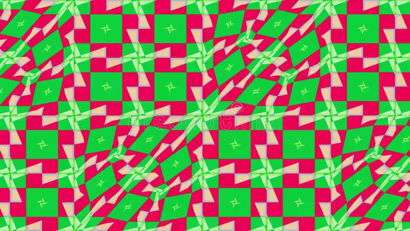 Einzigartiges Kaleidoskop-farbiges Design mit Mosaik. stock abbildung