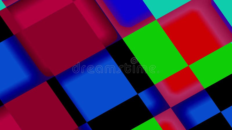 Einzigartiges Kaleidoskop-farbiges Design mit Mosaik. stock abbildung