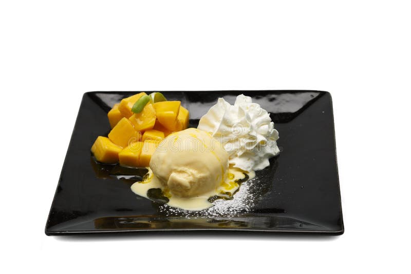 Eiscreme und Belag lokalisiert auf weißem Hintergrund stockfotos Eiscreme und Belag lokalisiert auf weißem Hintergrund stockfotos
