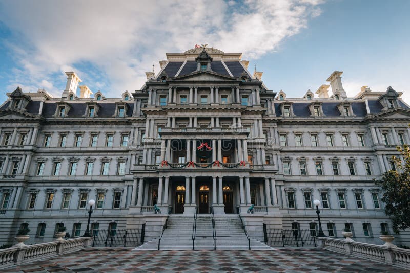 The Eisenhower Executive Office Building, in Washington, DC Stock Image