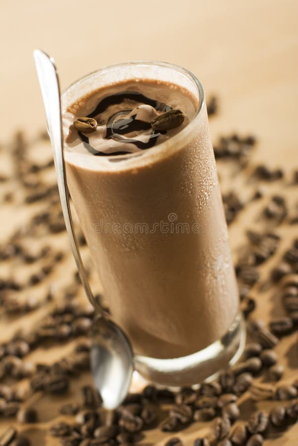 Eiskaffee stockfotografie