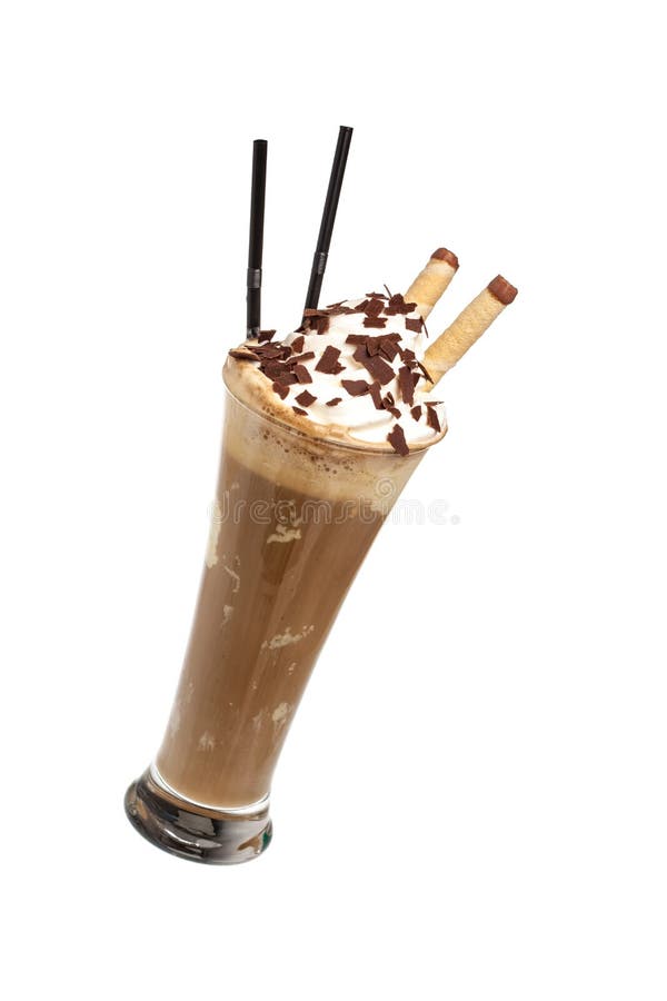 Iced coffee with 2 straws diagonal Iced coffee sweet. Iced coffee with 2 straws diagonal Iced coffee sweet