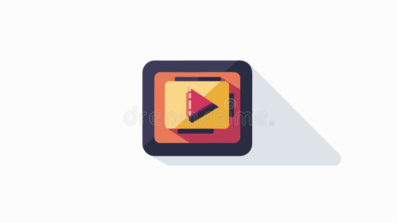Professional Eject Button Icon for Multimedia Usage vector illustration