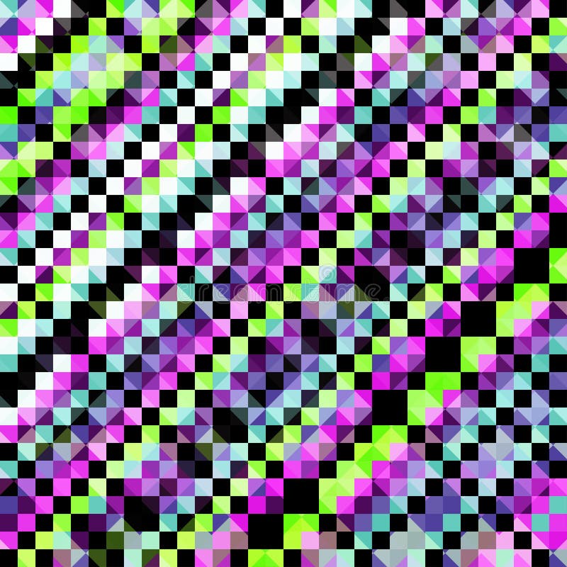 Ejemplo apacible del vector del fondo del color del pixel stock de ilustración Ejemplo apacible del vector del fondo del color del pixel stock de ilustración