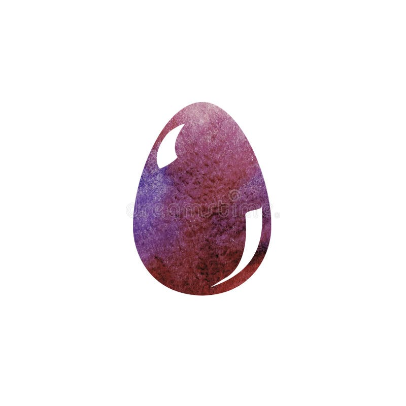 Ejemplo colorido del cepillo del dibujo de la mano del huevo de Pascua con las acuarelas Diseño gráfico con el fondo blanco Día d stock de ilustración Ejemplo colorido del cepillo del dibujo de la mano del huevo de Pascua con las acuarelas Diseño gráfico con el fondo blanco Día d stock de ilustración