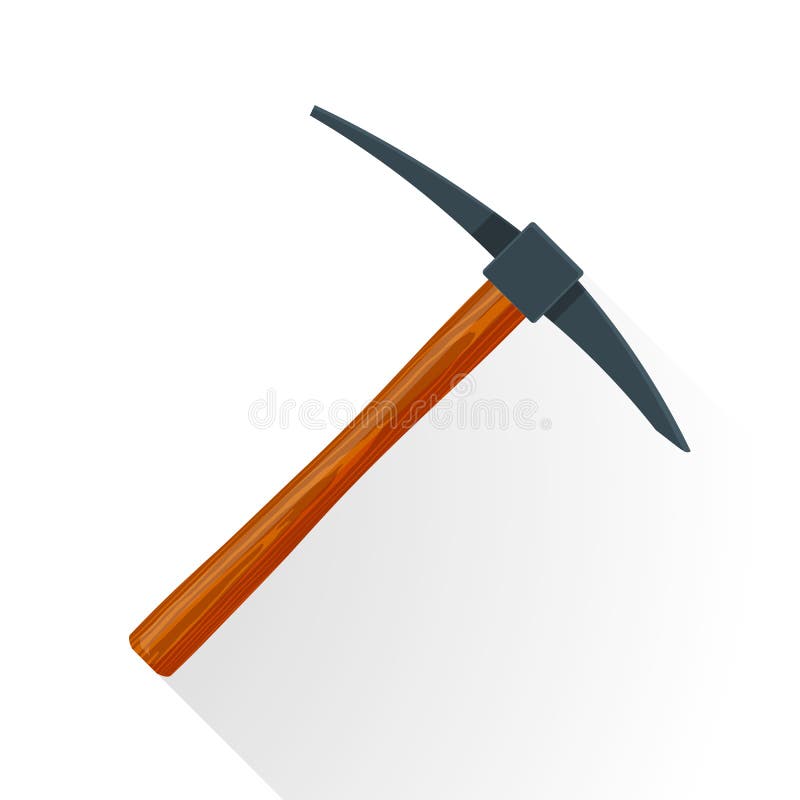 Ejemplo de la herramienta de la explotación minera de la selección del vector stock de ilustración Ejemplo de la herramienta de la explotación minera de la selección del vector stock de ilustración