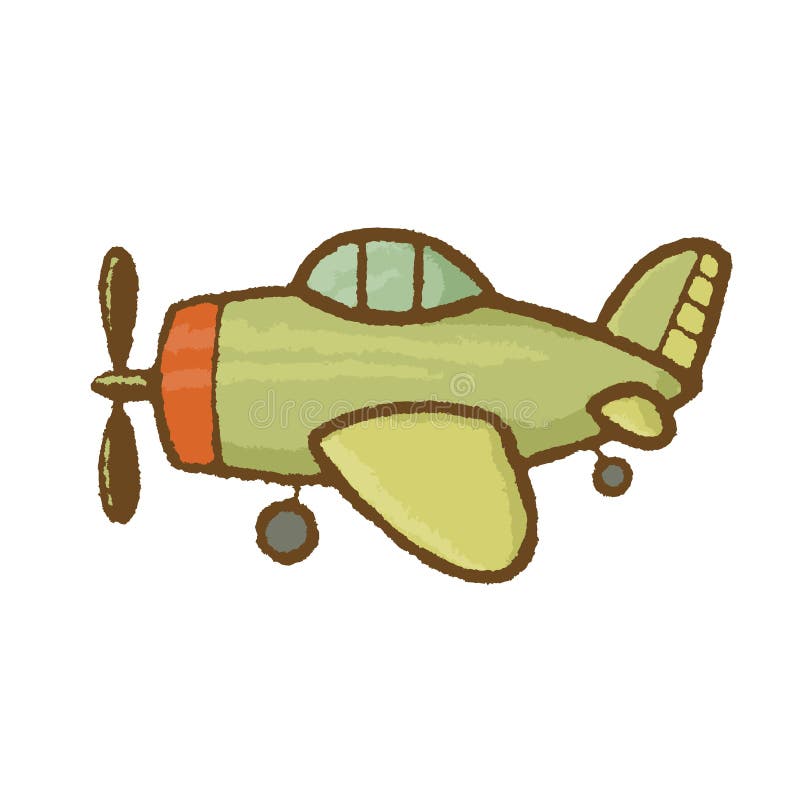 Ejemplo del aeroplano del vector libre illustration Ejemplo del aeroplano del vector libre illustration
