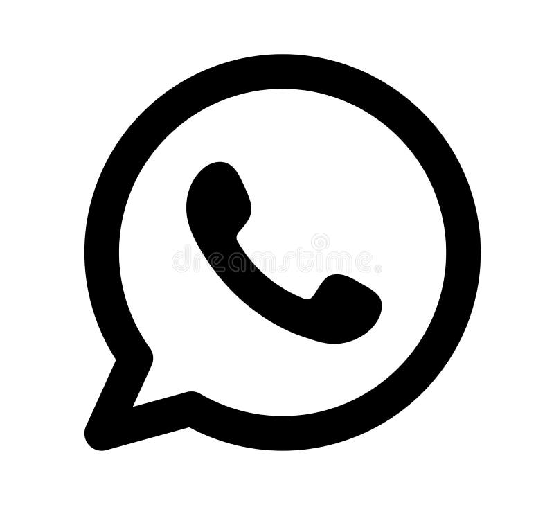 Ejemplo Del Diseño Del Negro Del Vector Del Icono Del Logotipo De