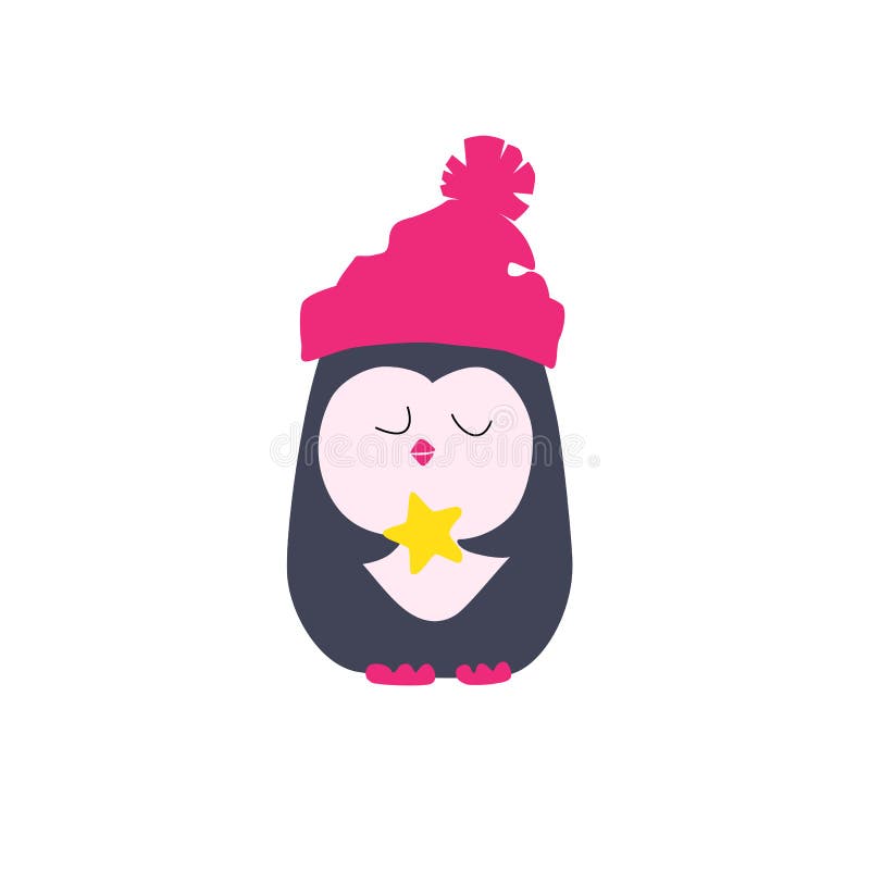 Ejemplo del pingüino divertido libre illustration Ejemplo del pingüino divertido libre illustration