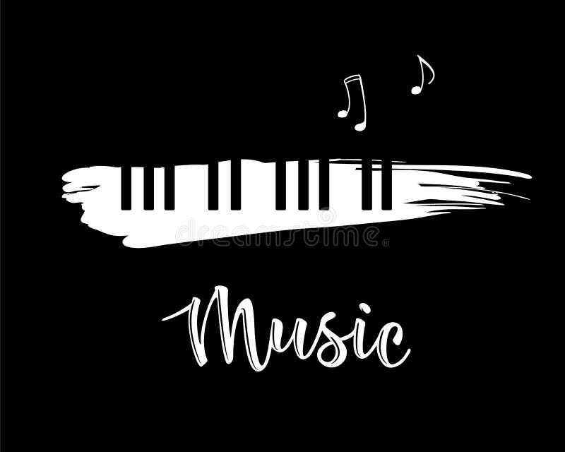 Ejemplo del vector de un elemento del diseño de la música stock de ilustración Ejemplo del vector de un elemento del diseño de la música stock de ilustración