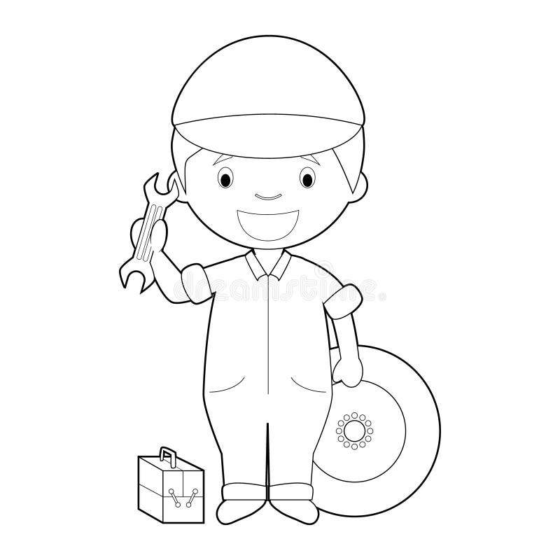 pic Dibujo Facil De Jardinero personaje de dibujos animados que
