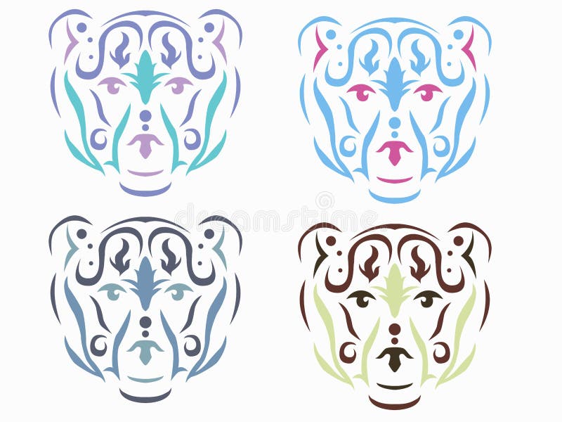 Ejemplo tribal del oso polar libre illustration Ejemplo tribal del oso polar libre illustration
