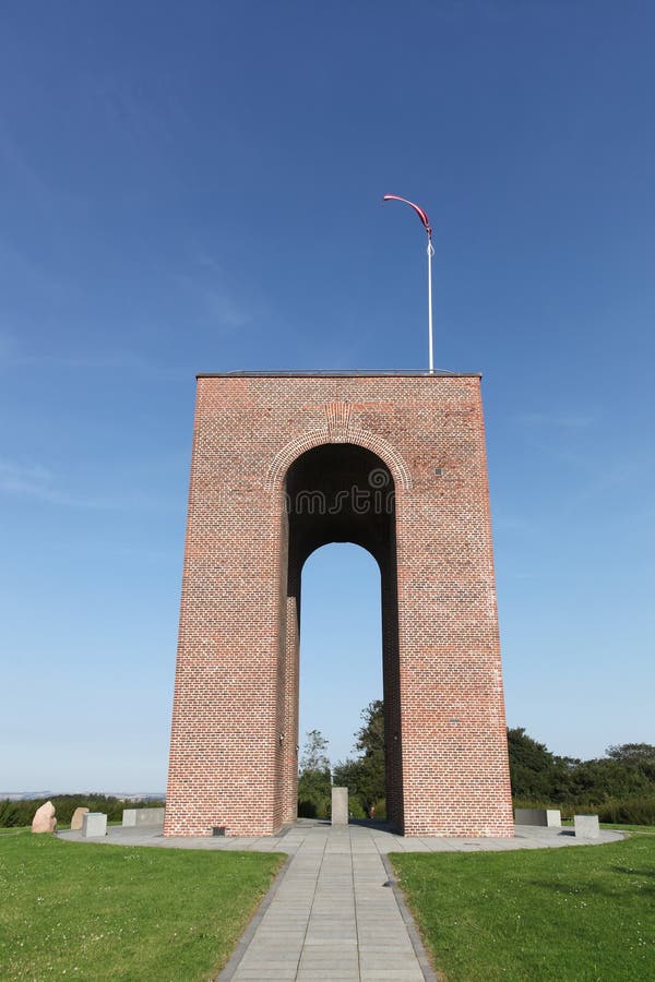 Ejer Bavnehoj Tower Highest Point Denmark Stock Photos Free & Royalty