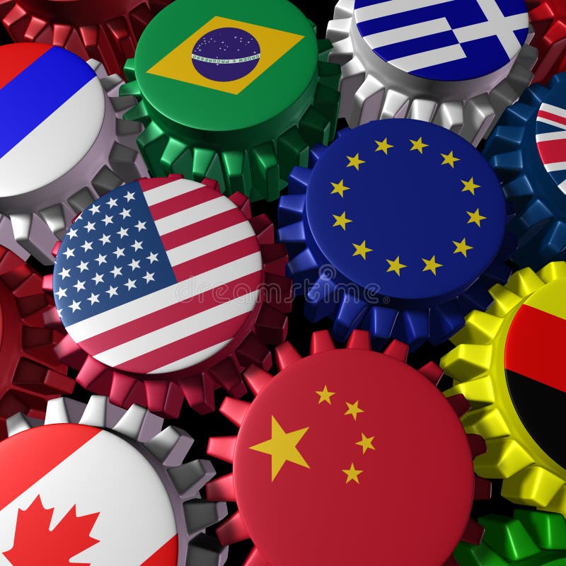 ekonomiEuropa global maskin s u stock illustrationer ekonomiEuropa global maskin s u stock illustrationer