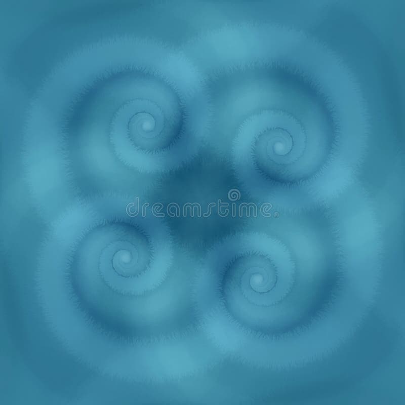 El azul remolina textura de los espirales libre illustration El azul remolina textura de los espirales libre illustration