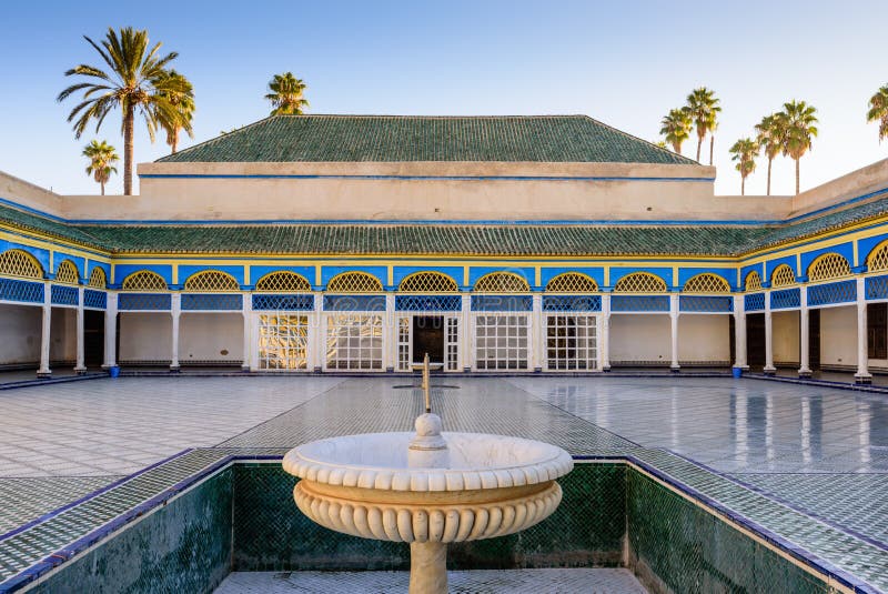 EL Bahia Palace photo libre de droits EL Bahia Palace photo libre de droits