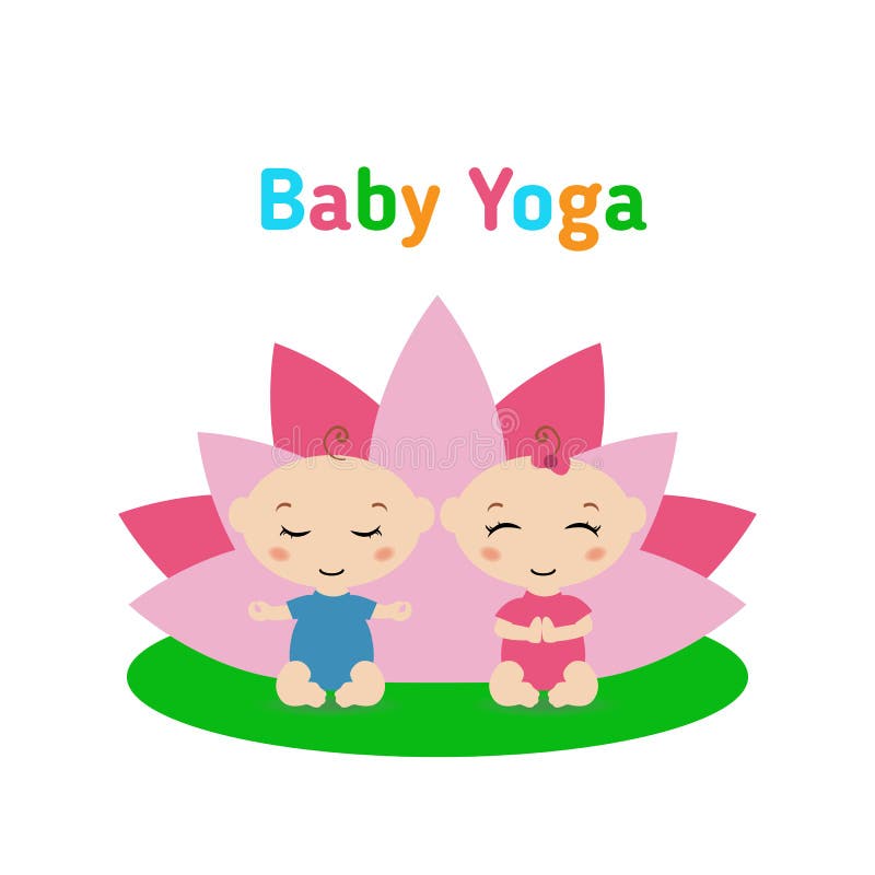 El Bebe Esta Haciendo Yoga Y Se Esta Sentando En La Posicion De Loto Ilustracion Del Vector Ilustracion De Cara Muestra El Bebe Esta Haciendo Yoga Y Se Esta Sentando En La Posicion De Loto Ilustracion Del Vector Ilustracion De Cara Muestra