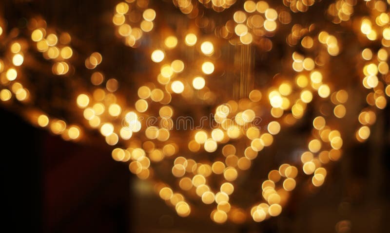 El bokeh de oro empañó el fondo abstracto imagen de archivo libre de regalías El bokeh de oro empañó el fondo abstracto imagen de archivo libre de regalías