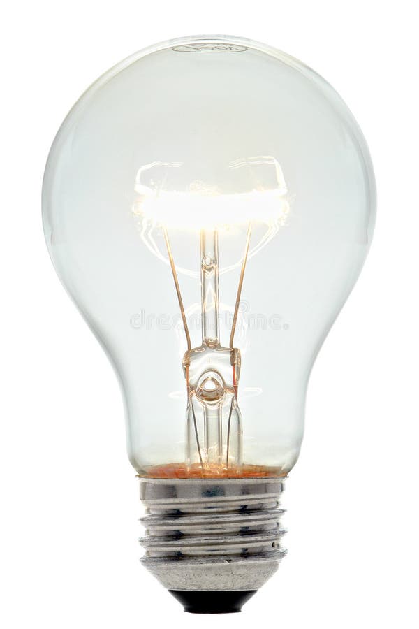 El brillar intensamente del bulbo de la luz eléctrica fotografía de archivo libre de regalías El brillar intensamente del bulbo de la luz eléctrica fotografía de archivo libre de regalías