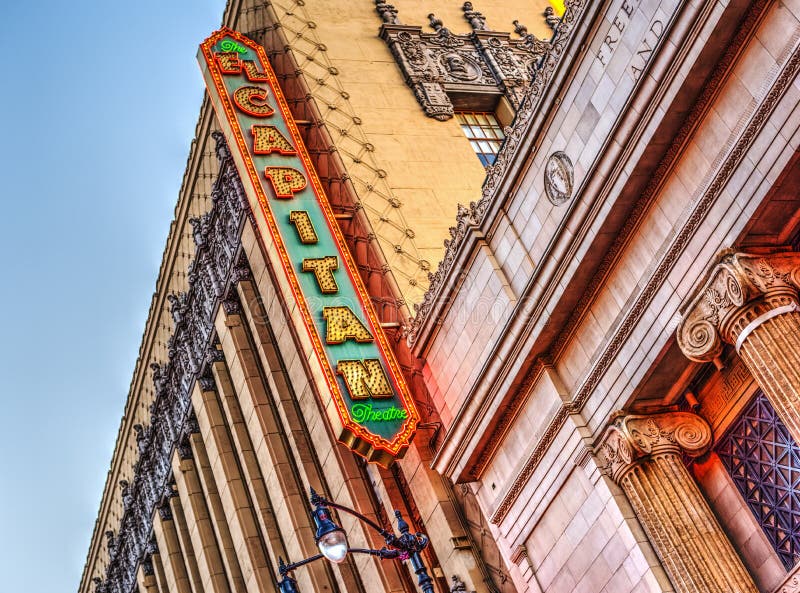 El Capitan theatre on Hollywood boulevard