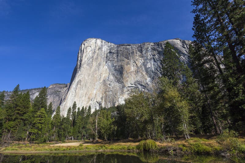 EL Capitan, εθνικό πάρκο Yosemite, Καλιφόρνια, ΗΠΑ στοκ φωτογραφία