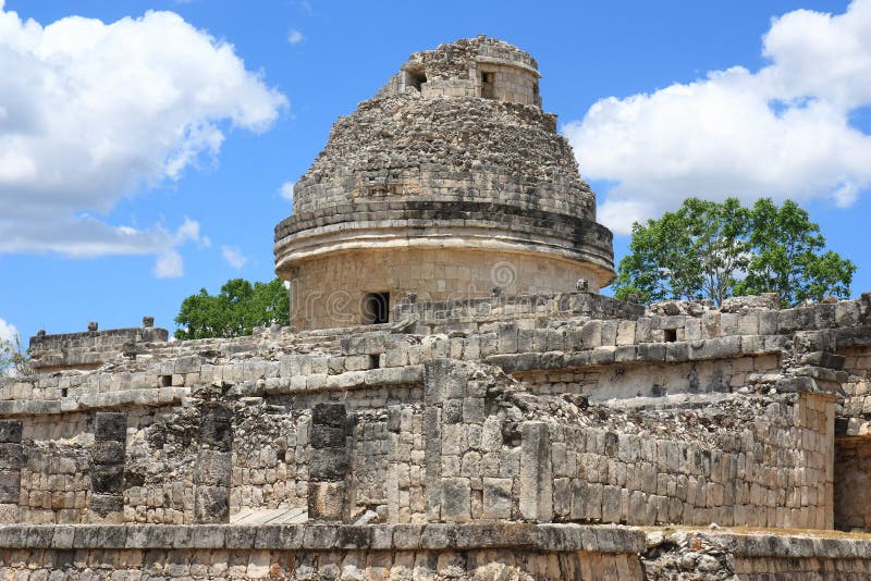 El Caracol, temple in Chichen Itza, Mexico