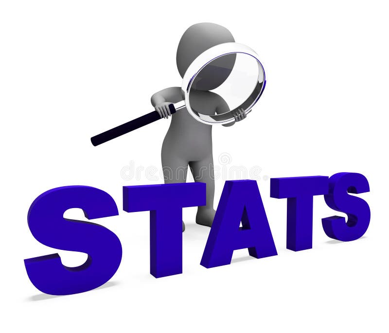 El carácter del Stats muestra los informes Stat de las estadísticas o análisis