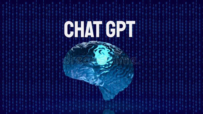 El chat gpt texto y cerebro para el concepto de tecnología 3d representación. Chatgptnbsp chat generativo transformador preentrenado chatgpt fue lanzado como un prototipo el 30 de noviembre de 2022 y rápidamente captó la atención por sus respuestas detalladas y articular respuestas en muchos dominios del conocimiento