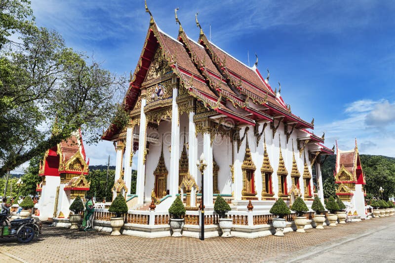 Download El Complejo Del Templo De Wat Chalong En El Distrito De Phuket, Tailandia Imagen editorial - Imagen de religión, cultura: 100530540