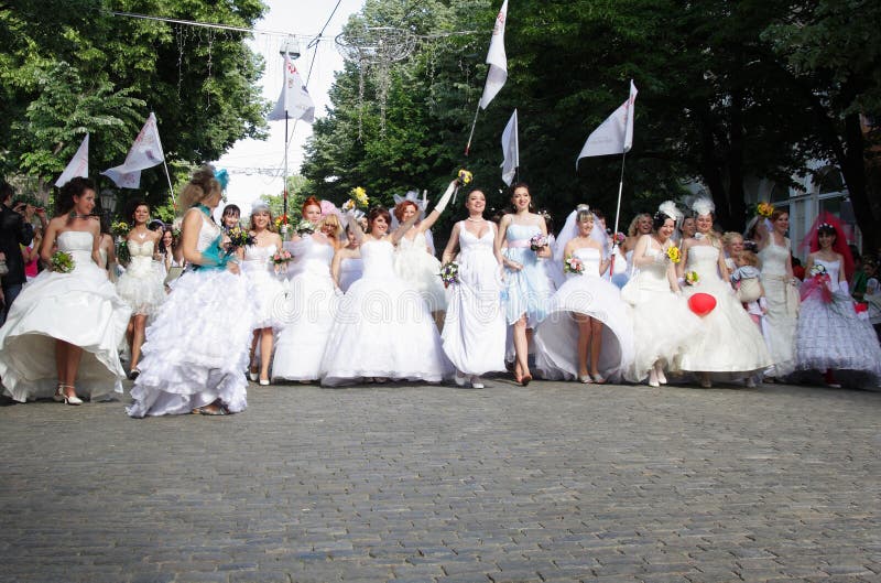 El desfile de la novia