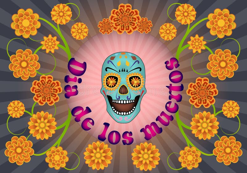 dia de los muertos flowers dia de los muertos flowers