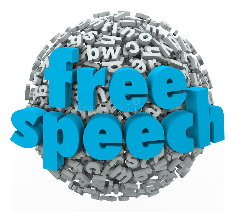 El discurso libre redacta a Liberty Rights Freedom Beliefs libre illustration El discurso libre redacta a Liberty Rights Freedom Beliefs libre illustration