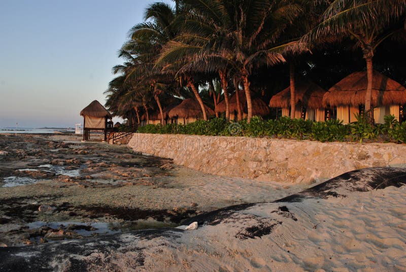 EL Dorado Casitas Royale in Cancun, Mexiko stockfotografie EL Dorado Casitas Royale in Cancun, Mexiko stockfotografie