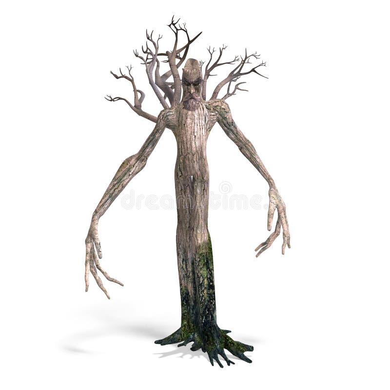 El Ent - encargado del bosque stock de ilustración El Ent - encargado del bosque stock de ilustración