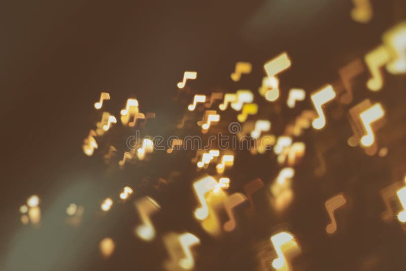 El extracto de la música, del sonido y de las notas empaña el fondo fotos de archivo El extracto de la música, del sonido y de las notas empaña el fondo fotos de archivo