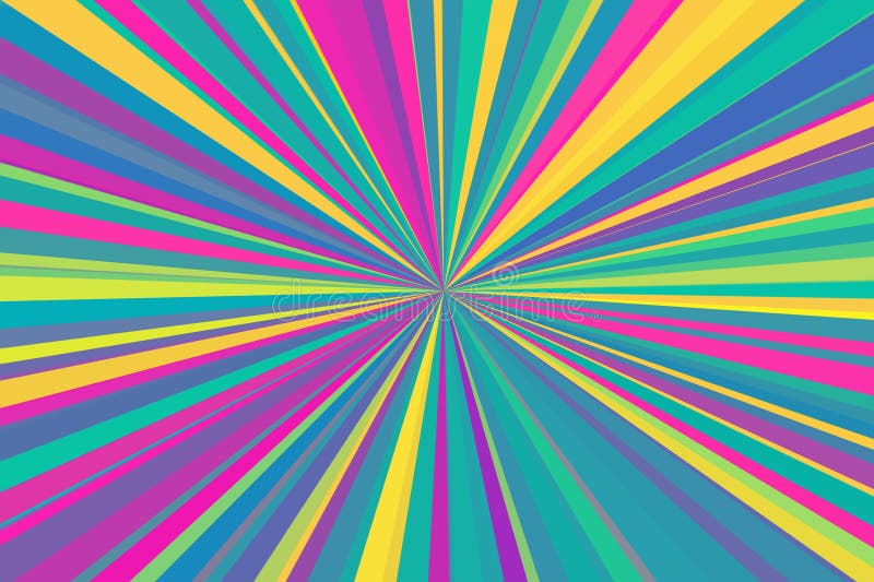 El extracto multicolor irradia el fondo Modelo colorido del haz de las rayas Colores modernos de la tendencia del ejemplo elegant foto de archivo libre de regalías