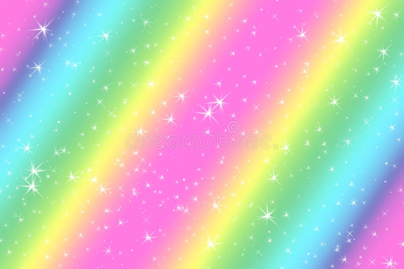 El fondo abstracto del color del arco iris con las estrellas ligeras suaves presentó el fondo del concepto ideal en contenido dul stock de ilustración El fondo abstracto del color del arco iris con las estrellas ligeras suaves presentó el fondo del concepto ideal en contenido dul stock de ilustración