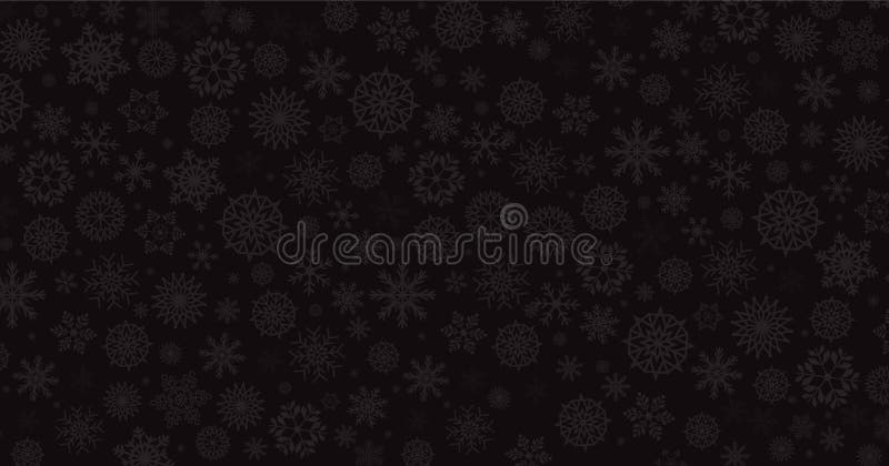 El fondo elegante del negro del invierno con nieve que cae de la plata forma escamas stock de ilustración El fondo elegante del negro del invierno con nieve que cae de la plata forma escamas stock de ilustración