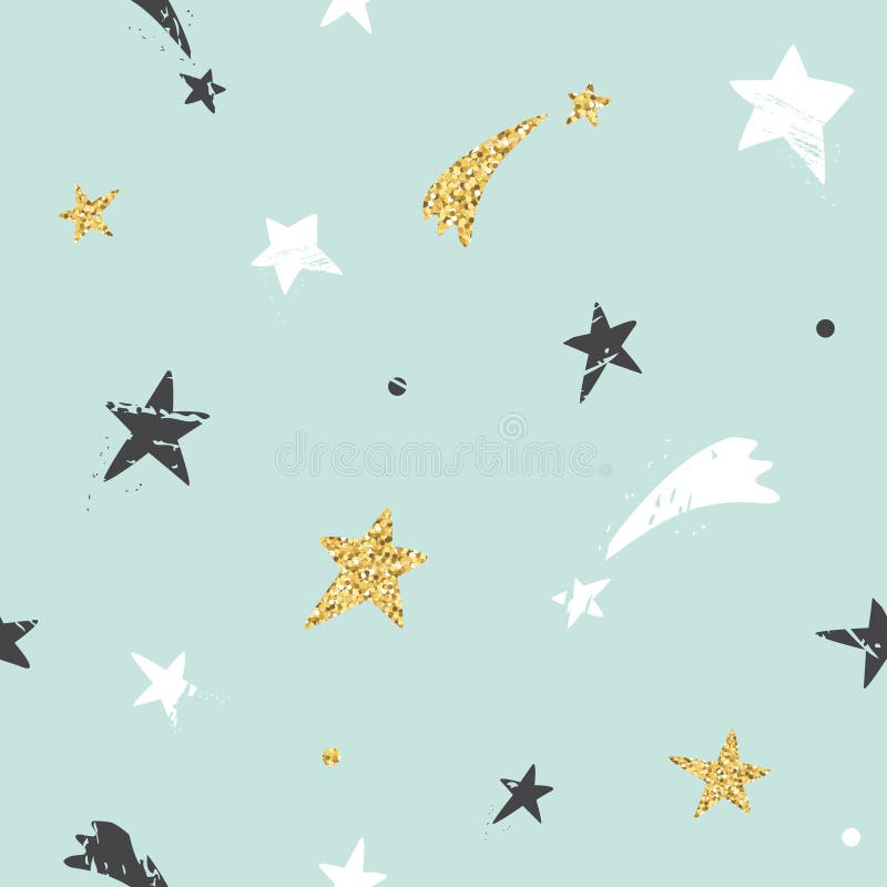 El fondo inconsútil divertido lindo del modelo con la mano dibujada protagoniza ilustración del vector El fondo inconsútil divertido lindo del modelo con la mano dibujada protagoniza ilustración del vector