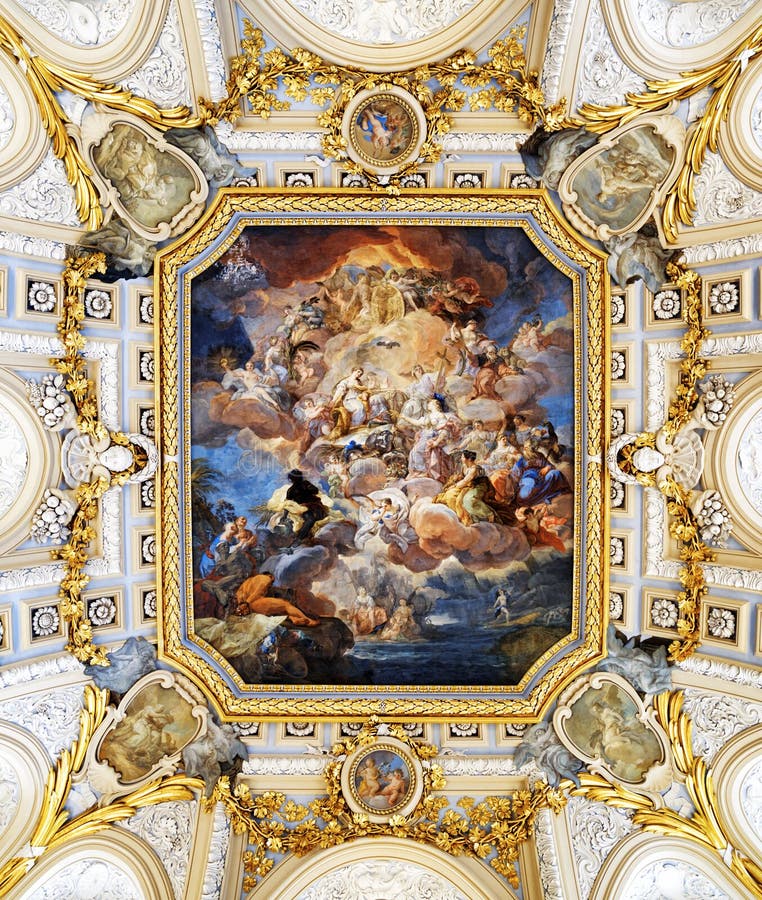 El fresco Corrado Giaquinto  “España paga homenaje a la religión y El fresco Corrado Giaquinto  “España paga homenaje a la religión y