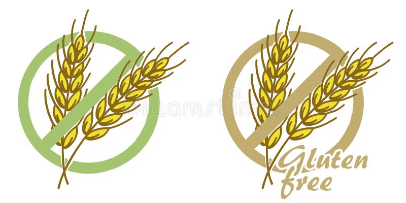 El gluten libera libre illustration El gluten libera libre illustration