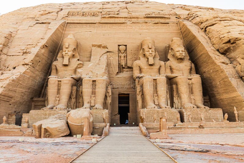 África, Egipto, Alto Egipto, Nubia, Abu Simbel 10 de octubre de 2018 El gran templo de Ramses II en Abu Simbel