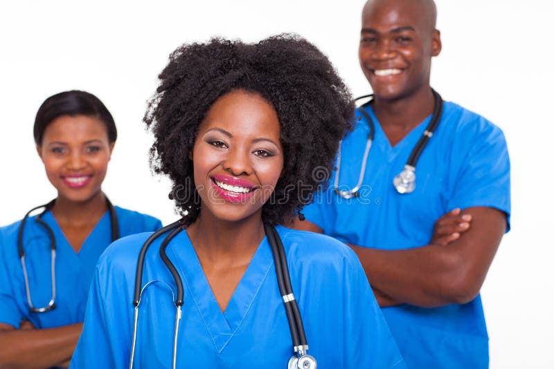 Enfermeras afroamericanas