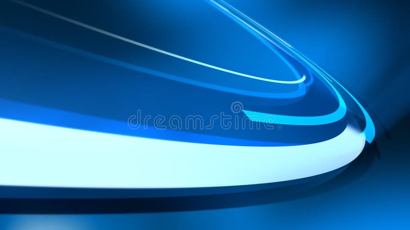 El gráfico del movimiento rápido curva la animación abstracta libre illustration