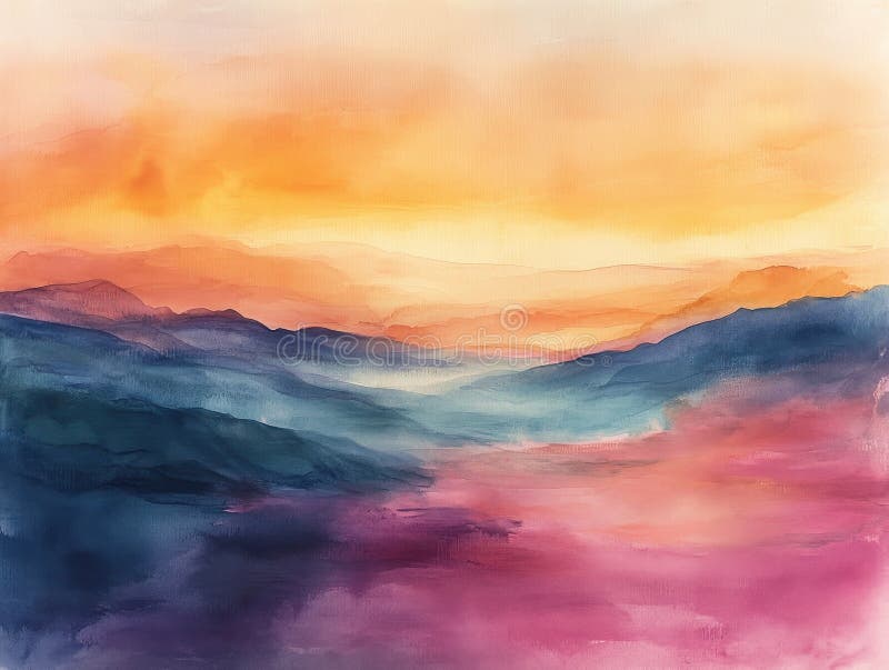 El horizonte del sol reflejo del agua los colores del cielo brillan la calma del océano tranquilidad paz foto de archivo libre de regalías